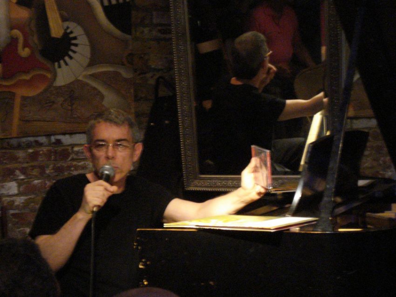 Greenwich Village, NY: CD Release Party for Bob Albanese at Small's! Bob is introducing the audience to his new ZOHO release 