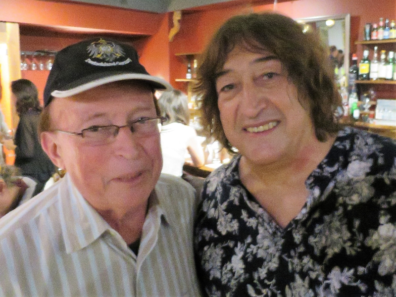 November 4, 2017: ZOHO artist Carlos Barbosa-Lima meets up with Toninho Horta, one of the leading Brazilian songwriter-guitarists at the new Jazz Forum Jazz Club in Tarrytown, NY!