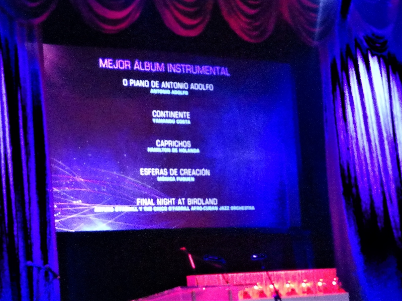 November 20, 2014: Latin Grammy time in Las Vegas again! We were proud for Arturo OFarrill and the Chico OFarrill Afro Cuban Orchestra reaching a Best Instrumental Album nomination!